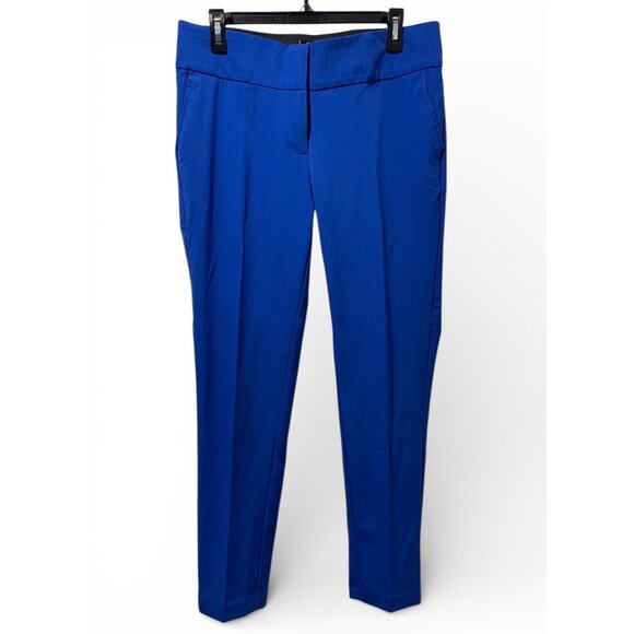 XOXO Women’s Royal Blue Suit Set Blazer XL Pants 12 Work Office - Picture 6 of 16